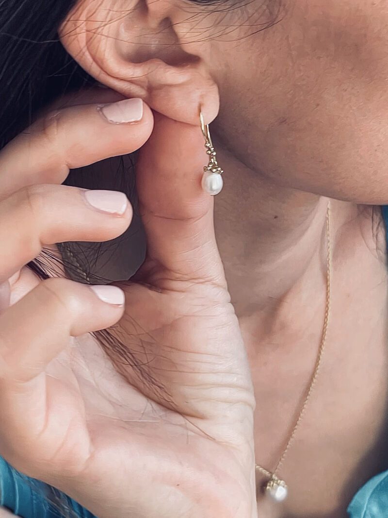 Goutte d'Océan - Pendents d'oreilles
